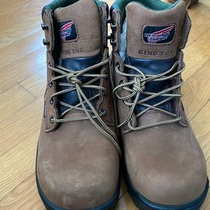 COPY - Red Wing King Toe size 10 steel toe work boot